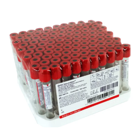 TUBO VACUTAINER ROJO