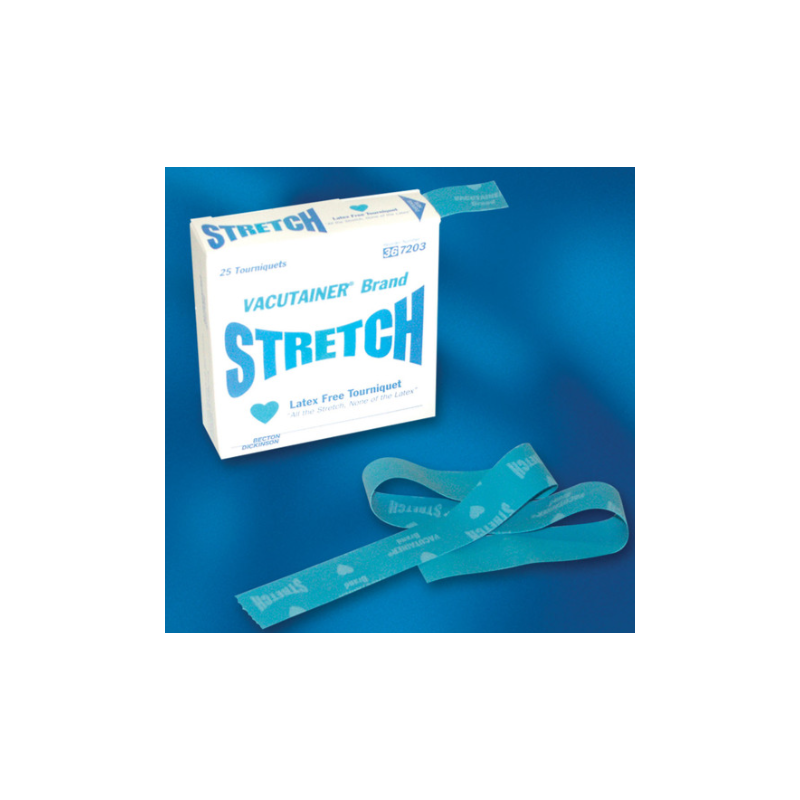 Torniquete no estéril Vacutainer, 1" x 18"